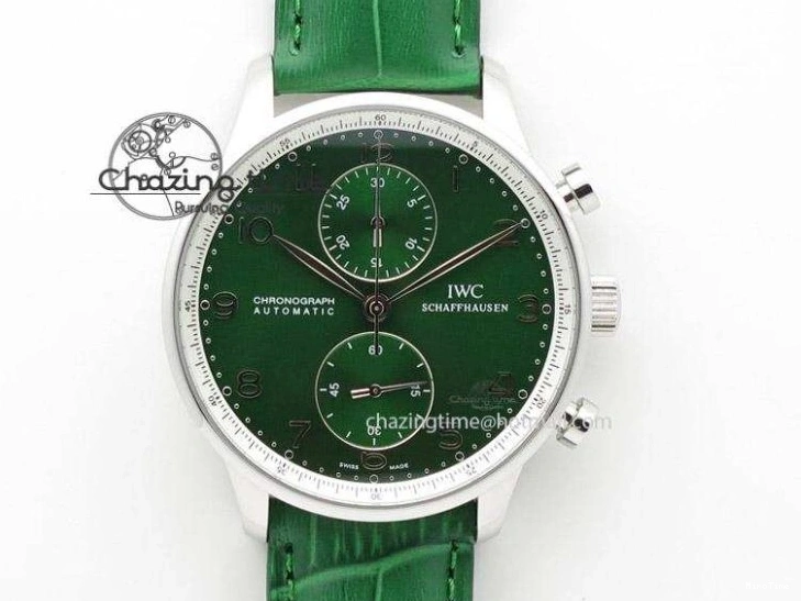 MIROTIME 0318 Portuguese Real PR Real Annual Calendar RG IW503504 YLF 1:1 Best Edition White Dial On Leather Strap A TimelessDesign 7242